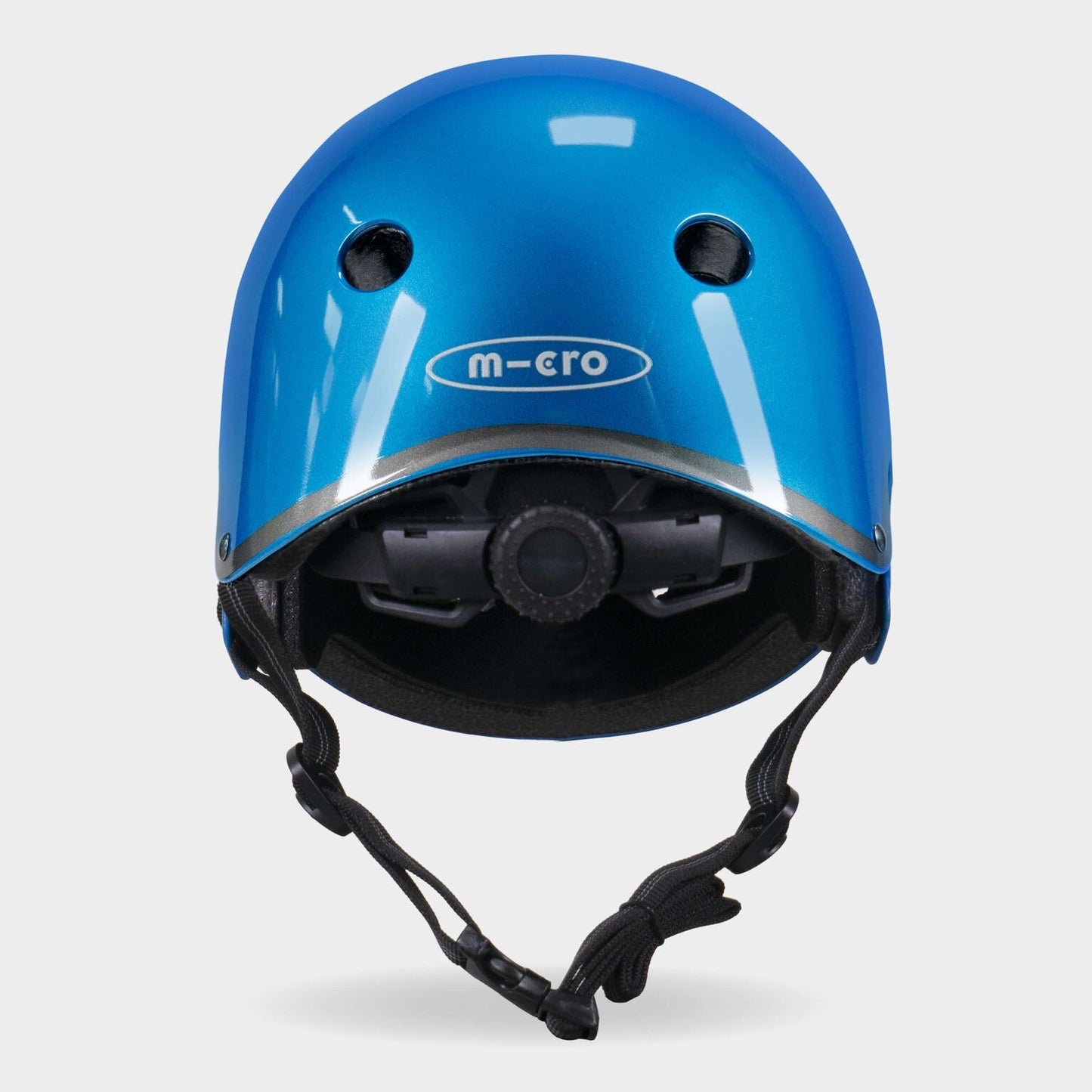Plain Helmet For Bikes and Scooters: Blue