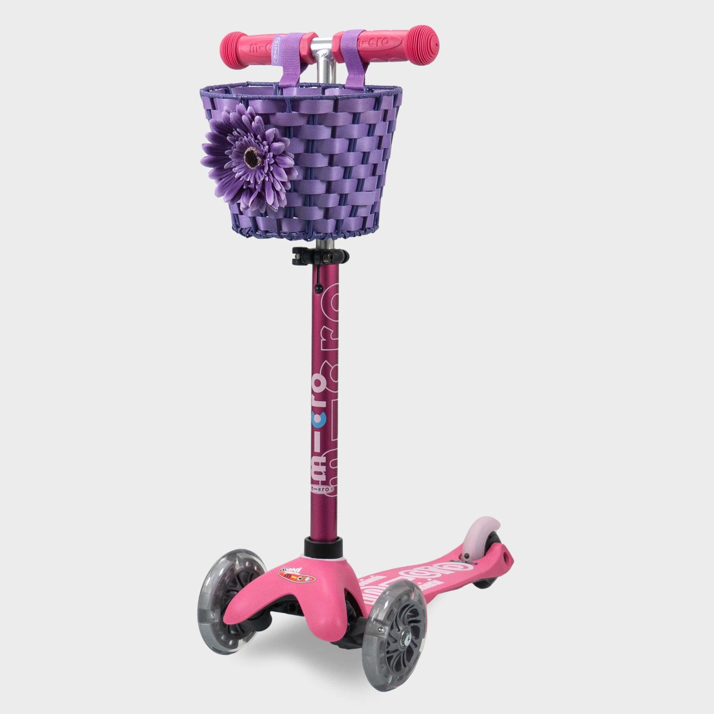 Flower Basket 70% part recycled: Purple