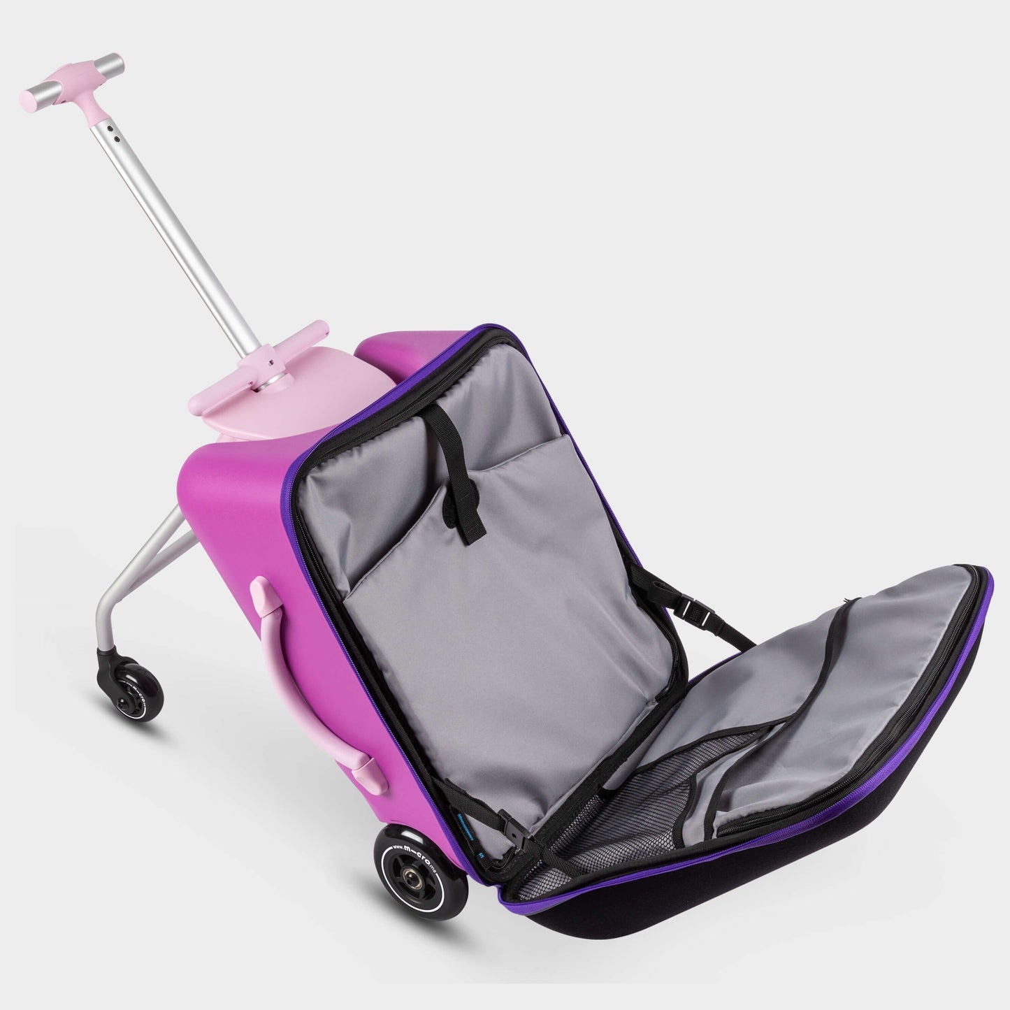 Eazy Ride On Luggage: Violet Pink