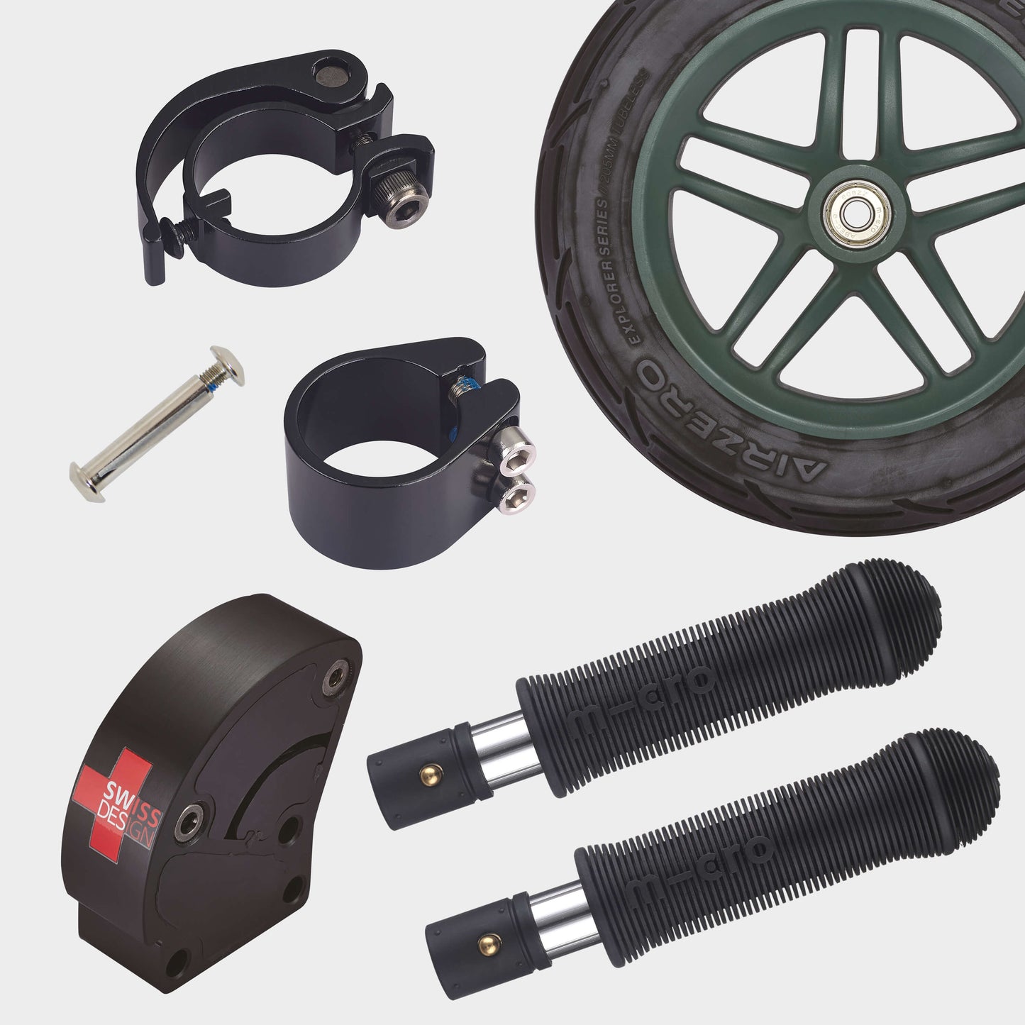 Micro Classic Sporty Wheel Scooter: Green