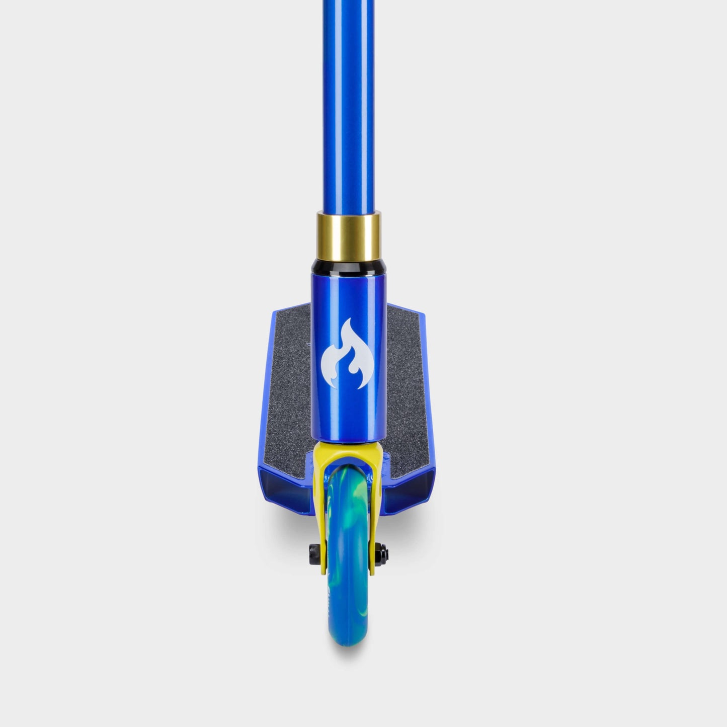 Base Jumpstart Stunt Scooter: Blue/Yellow