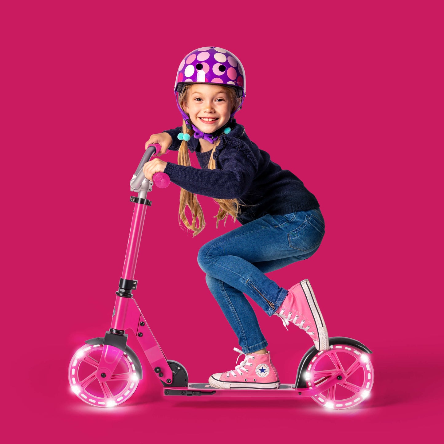 Micro Cruiser LED: Berry Pink