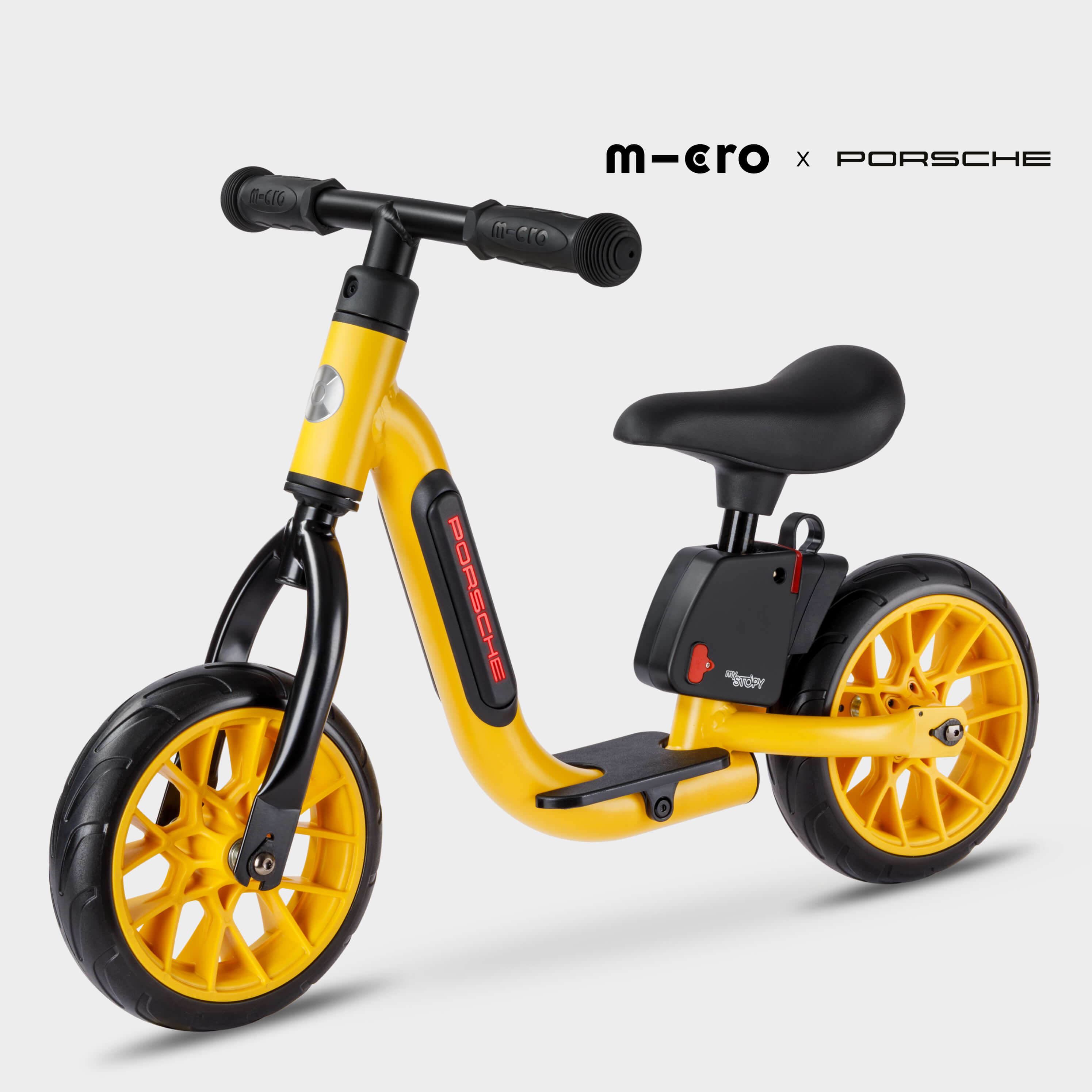 kinderfahrrad porsche Micro Smart Balance Bike Porsche Edition: Speed Yellow