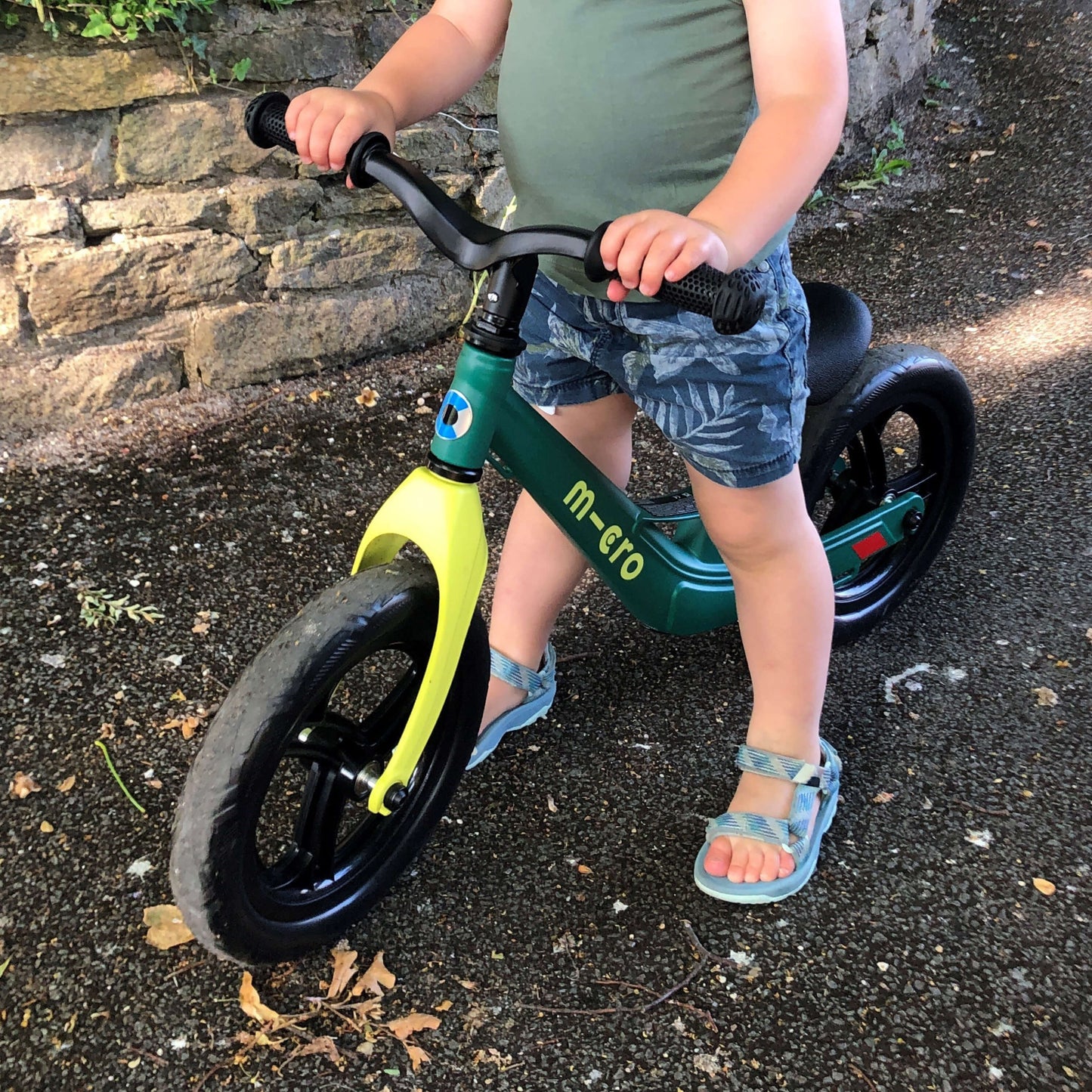 Micro Balance Bike Lite: Green