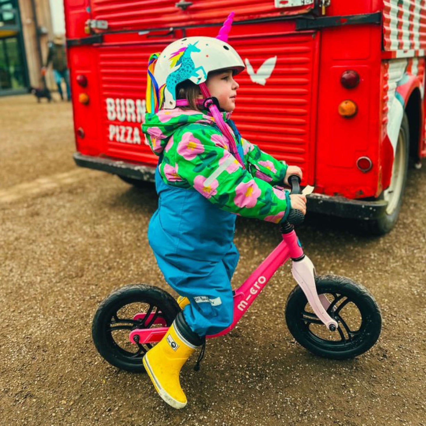 Micro Balance Bike Lite: Pink