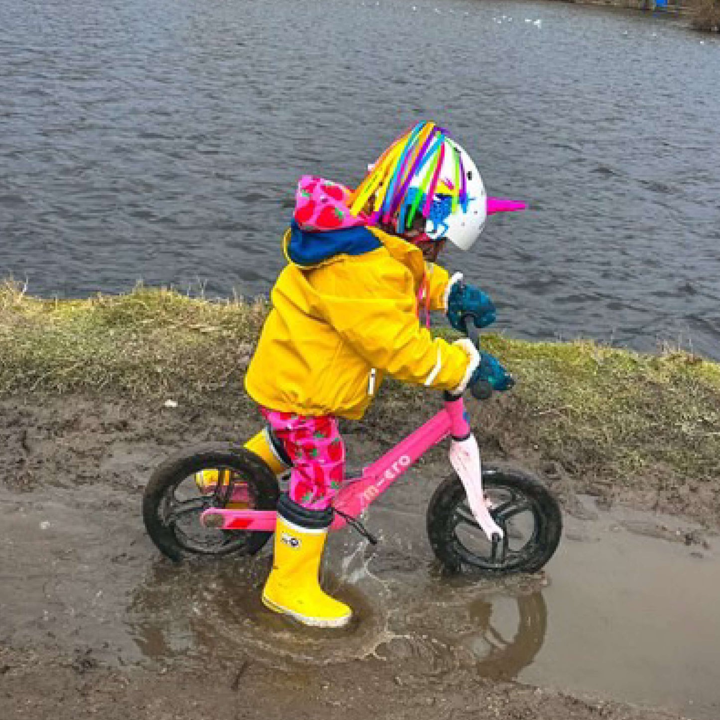 Micro Balance Bike Lite: Pink