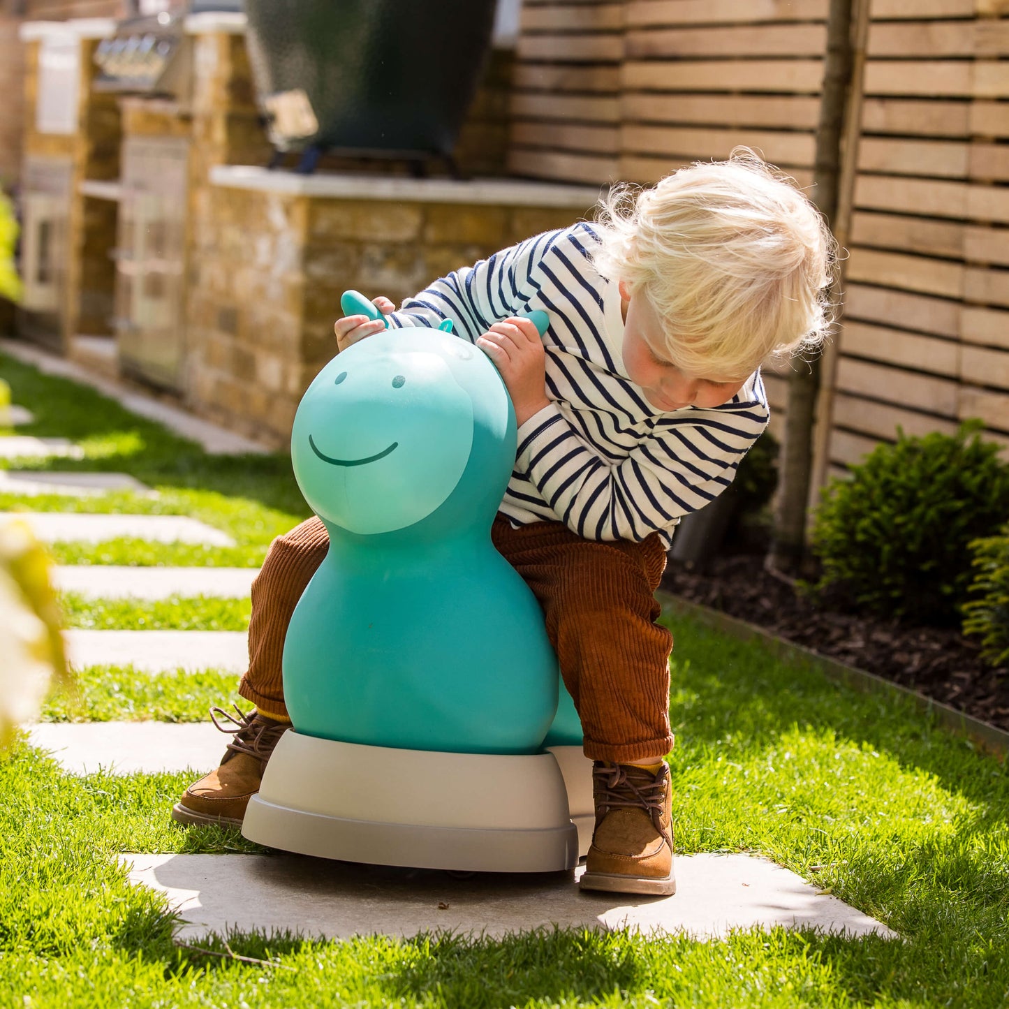 Micro Ride on Space Hopper: Aqua