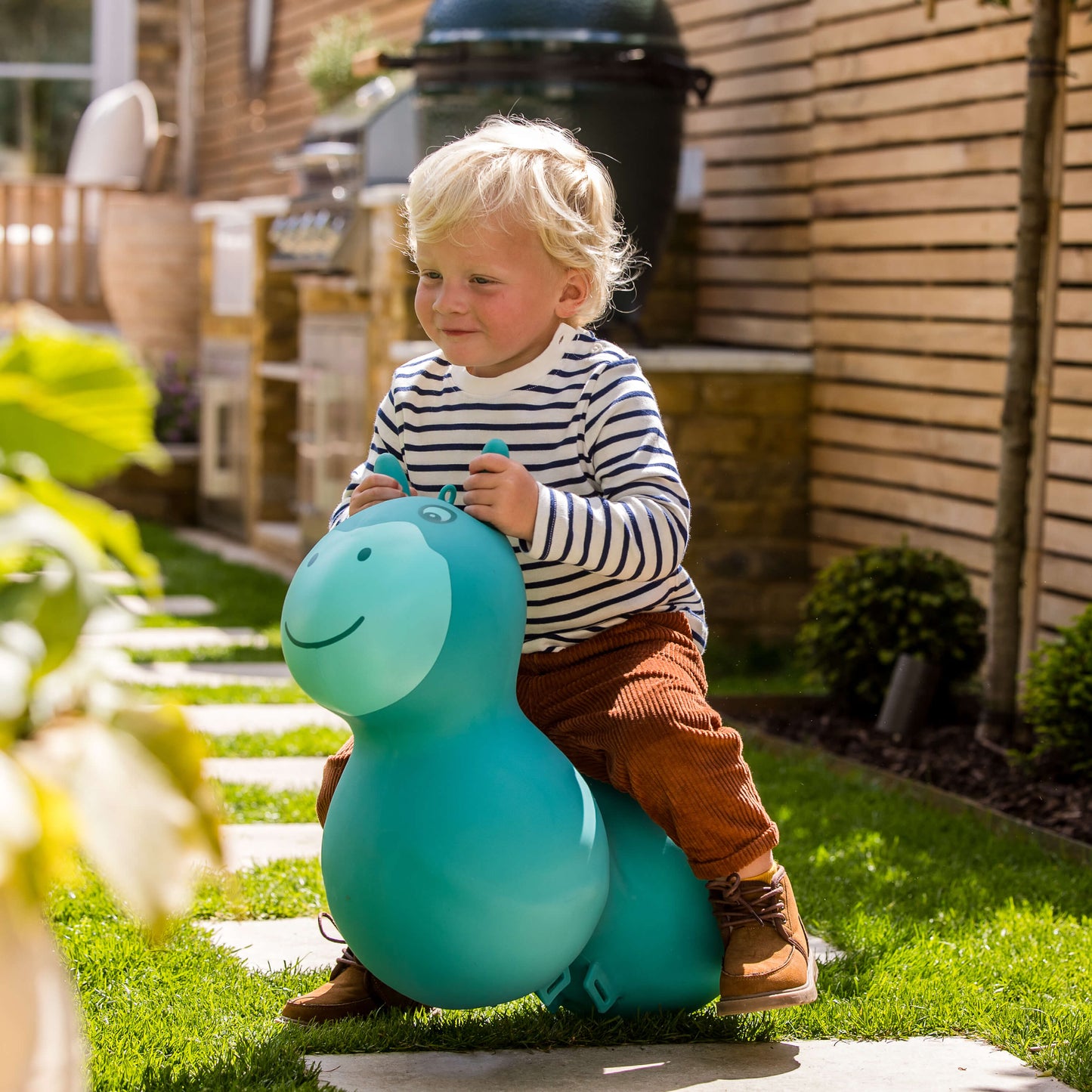 Micro Ride on Space Hopper: Aqua