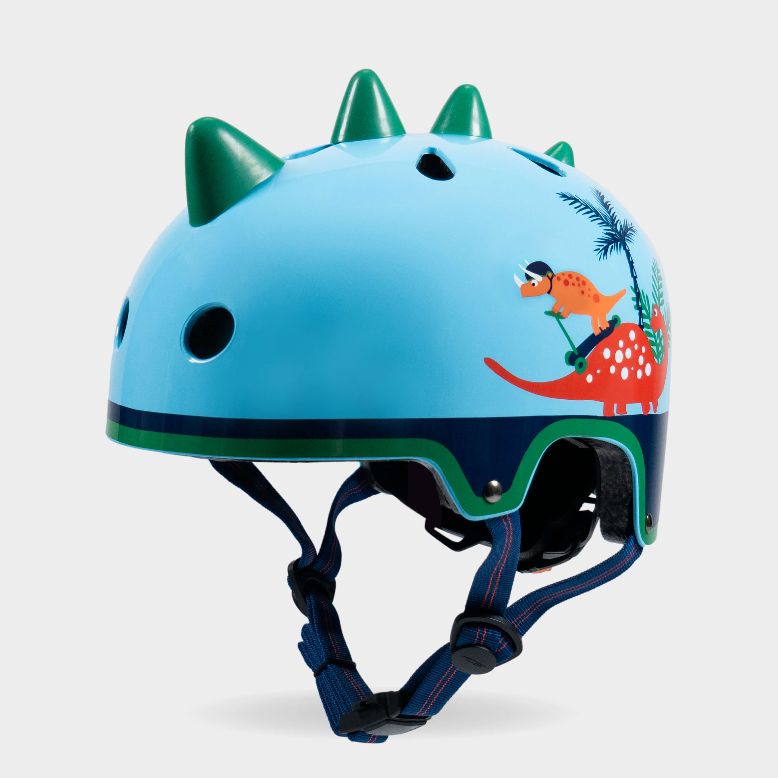 Printed Helmet for Bikes and Scooters: Dino Small 51 54cm