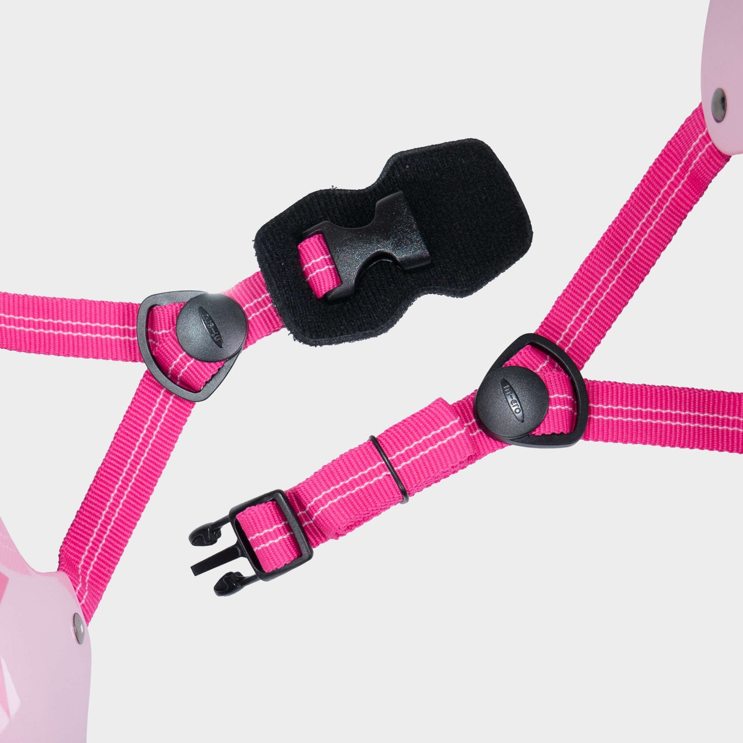 Printed Helmet for Bike and Scooters: Pink Star