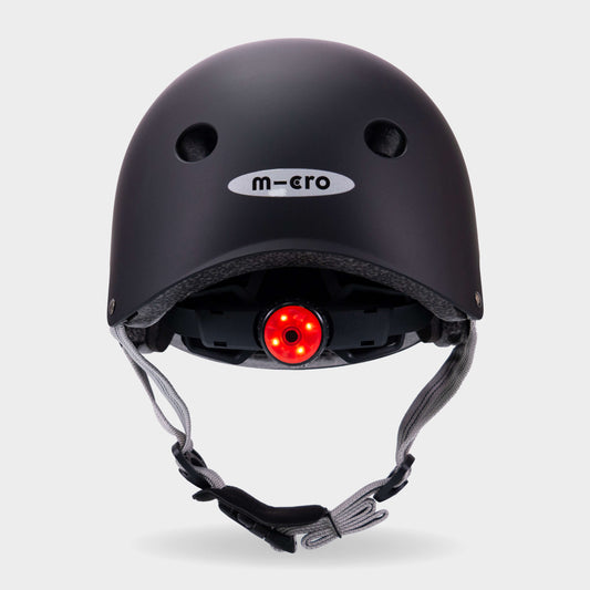 Plain Helmet for Bike and Scooters: Black