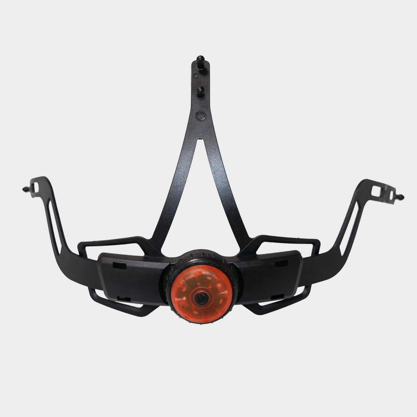 Helmet Rear Adjuster Light: Black / Clear