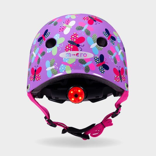 Printed Helmets for Bike and Scooters: Butterfly