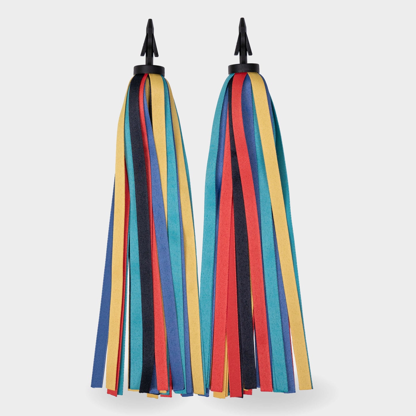 Eco Ribbons For MICRO Rubber Grips: Black Rainbow