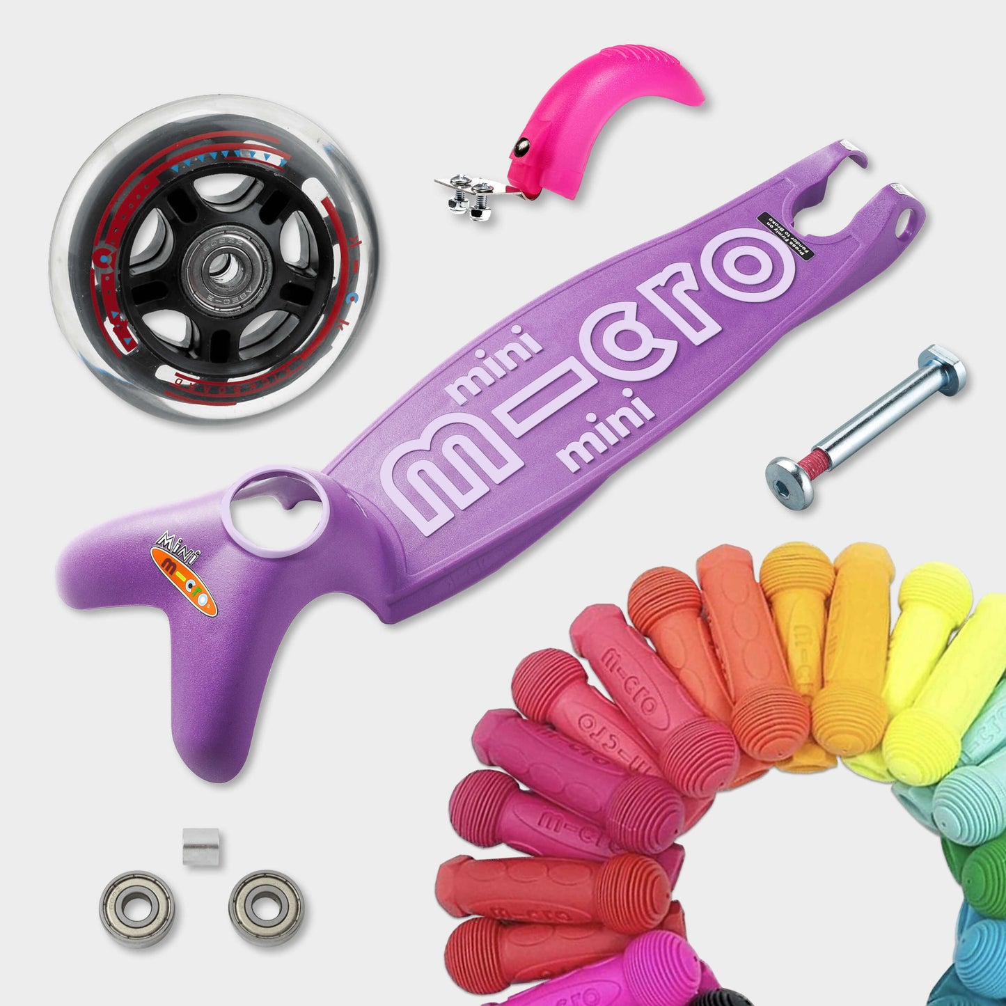 Mini Micro Deluxe LED: Pink/Purple