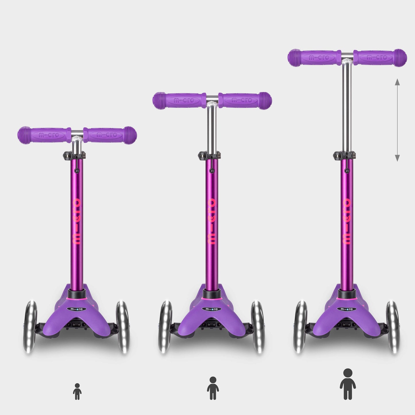 Mini Micro Deluxe LED: Pink/Purple