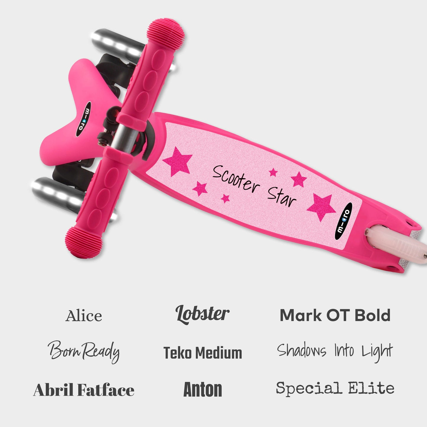 Customisable Mini Micro Deluxe LED: Pink