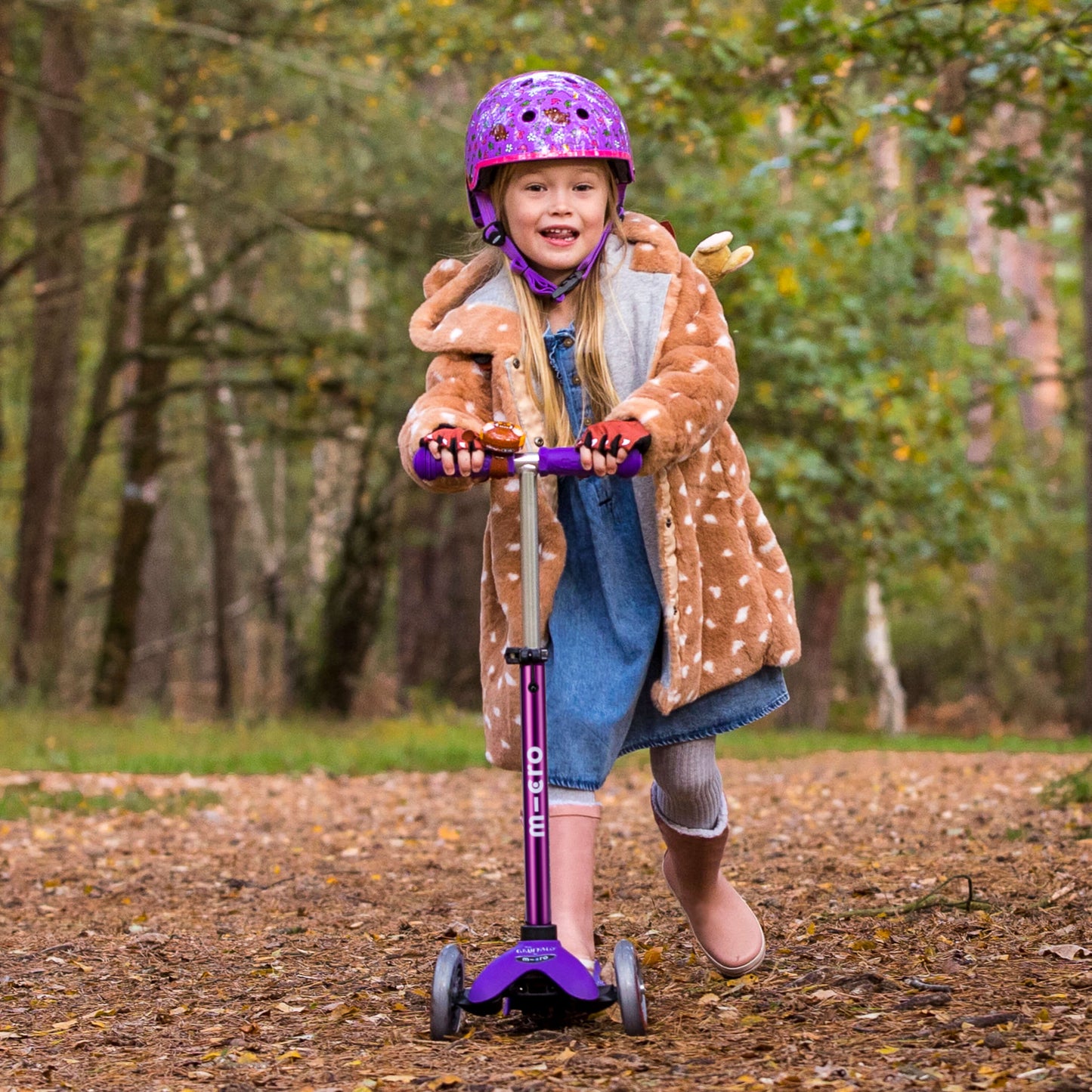 Gruffalo Printed Deck: Purple