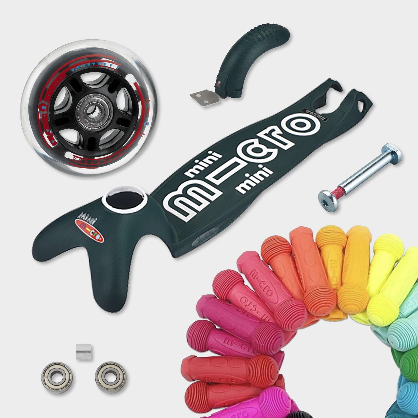 Mini Micro LED with Recycled Deck: Green