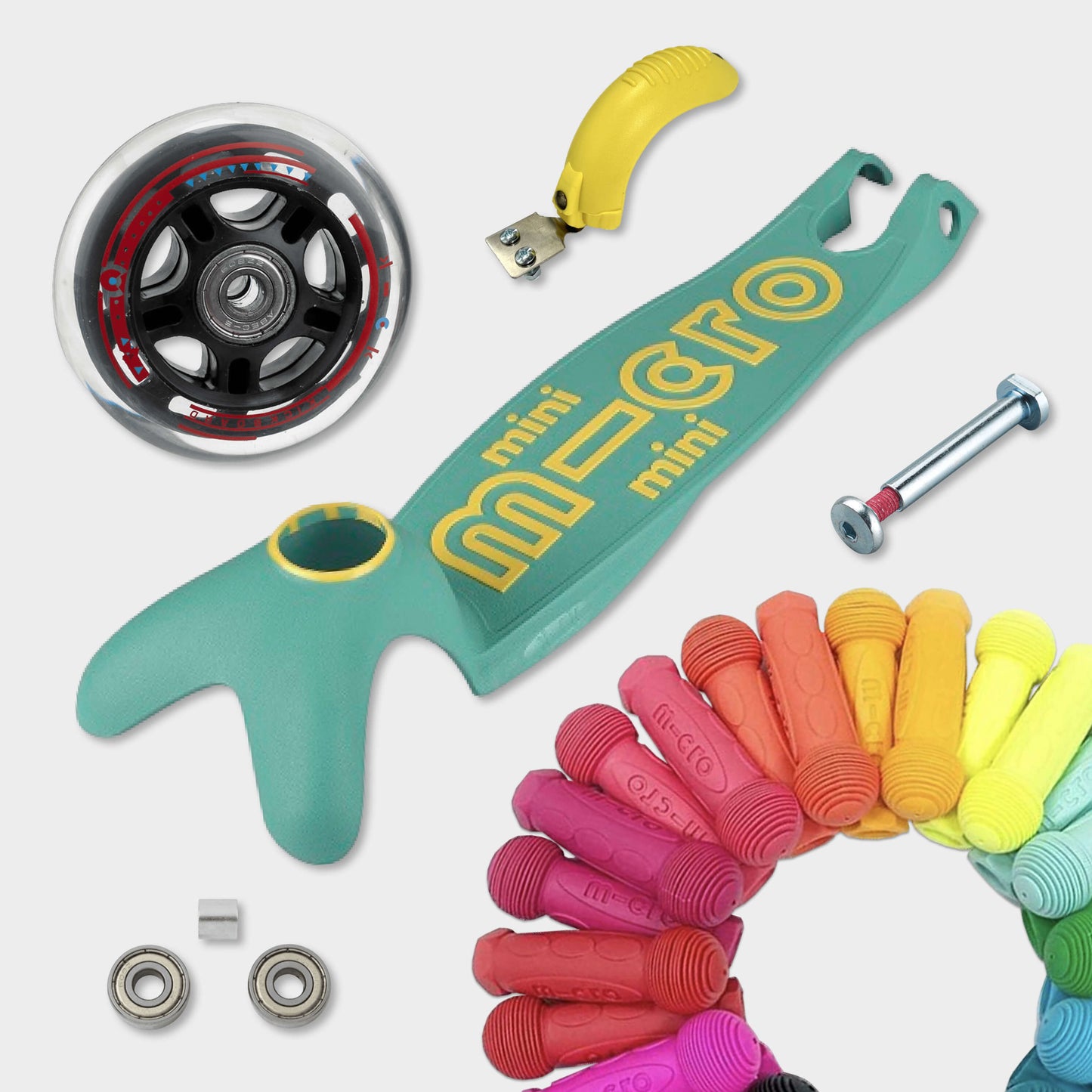 Mini Micro LED with Recycled Deck: Mint