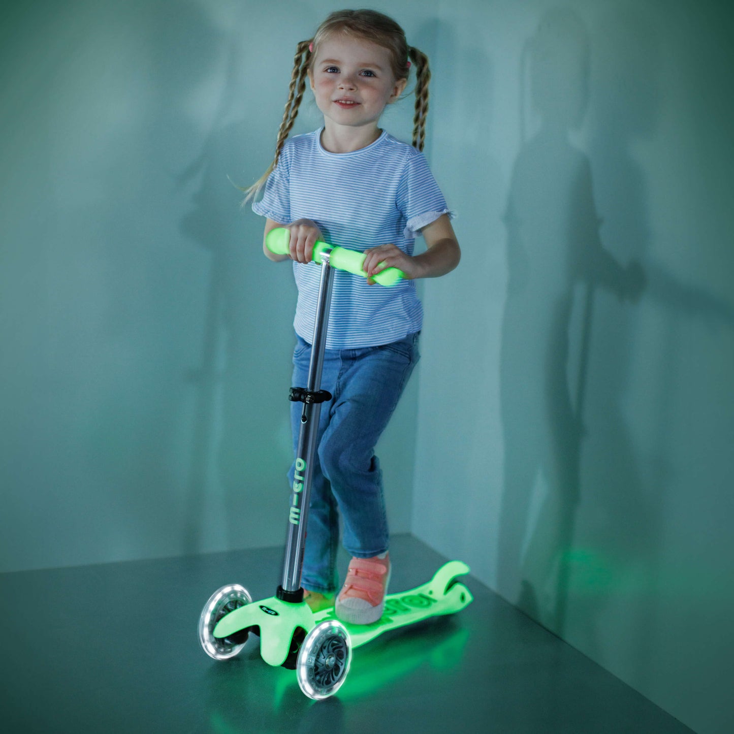 Mini Micro Glow LED: Icy Lime