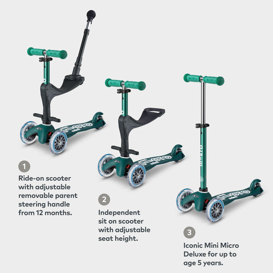 Mini Micro 3in1: Green