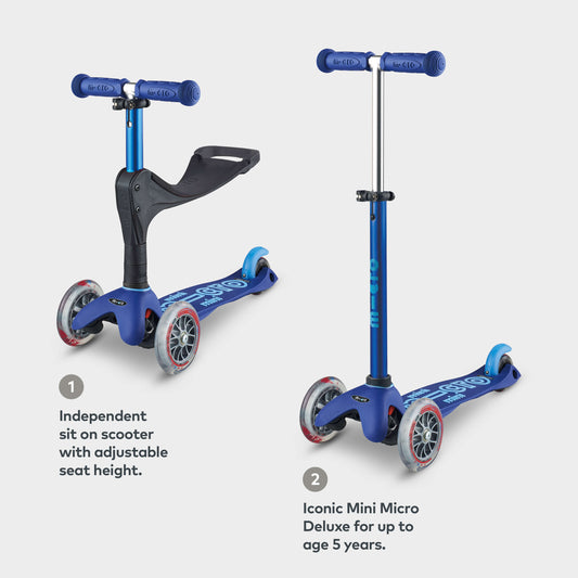 Mini Micro 2in1: Blue