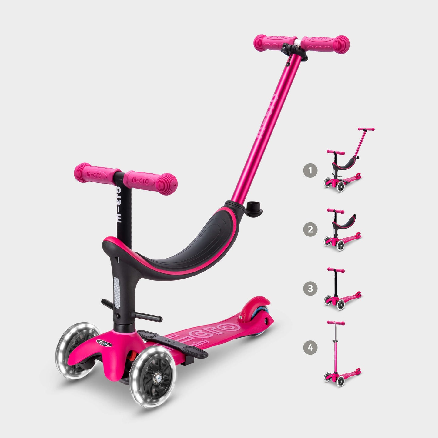 Mini Micro 4in1: Pink