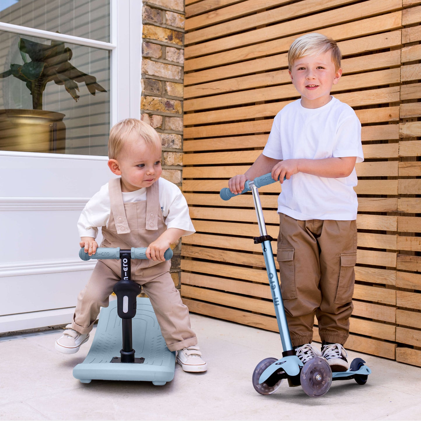 Mini Micro 4in1 with indoor rocker: Soft Blue
