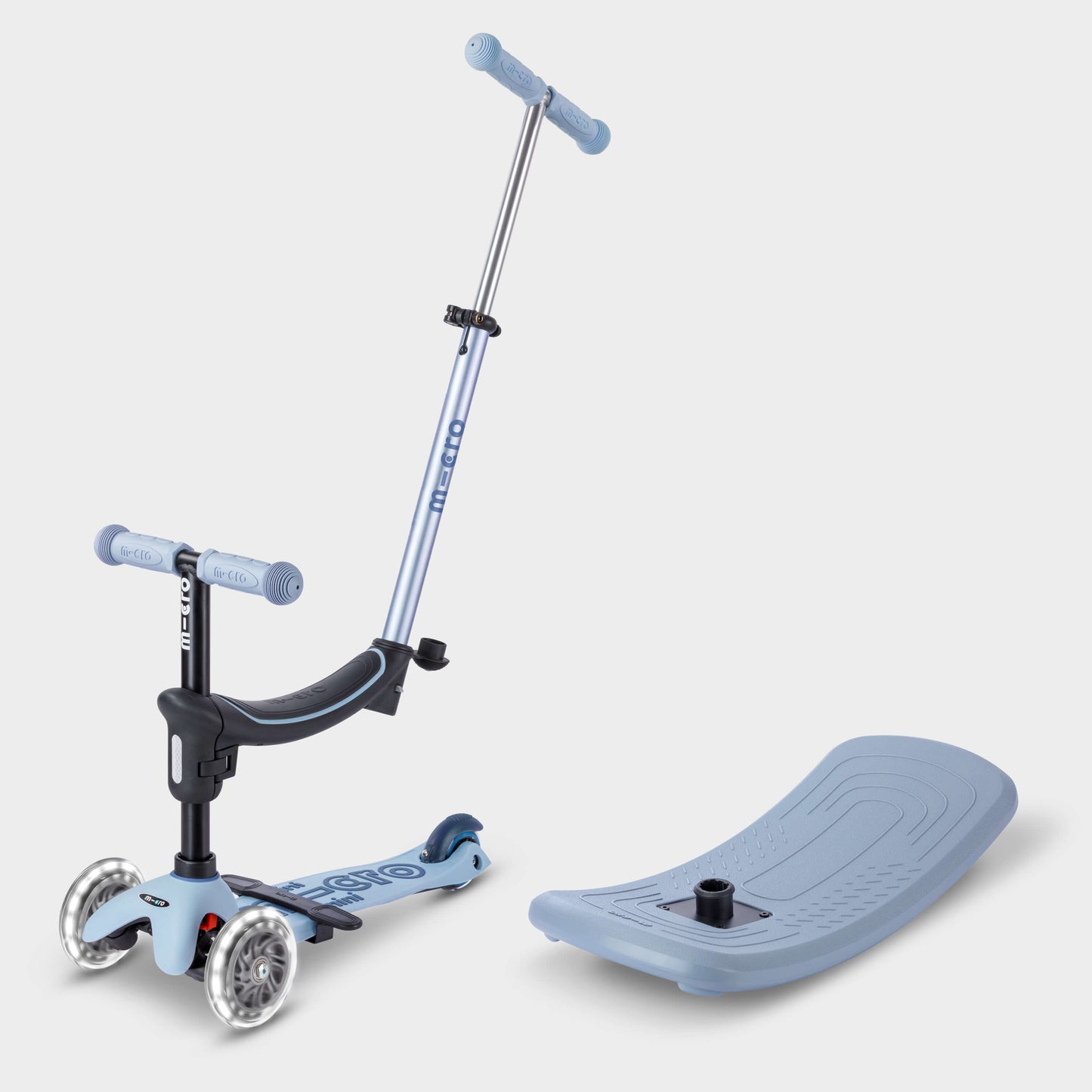 Mini Micro 4in1 with indoor rocker: Soft Blue