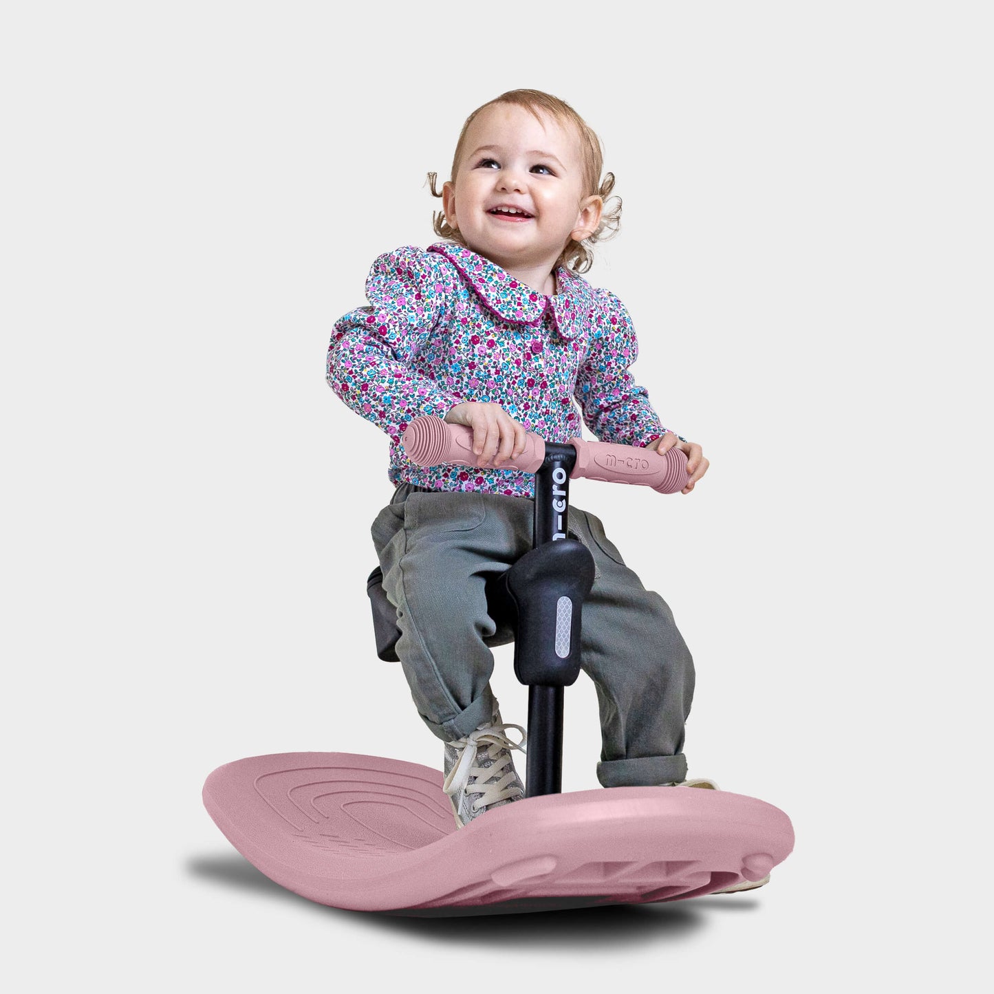 Mini Micro 6in1 Rock & Go Scooter: Rose Pink