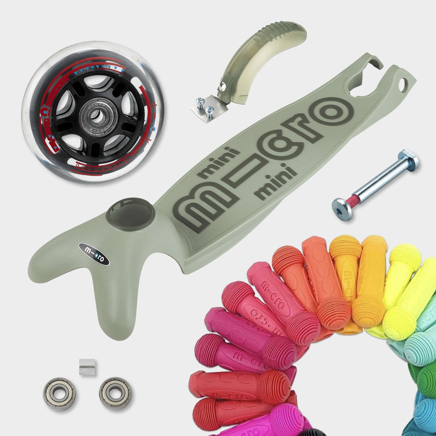 Mini Micro 4in1 with indoor rocker: Sage Green