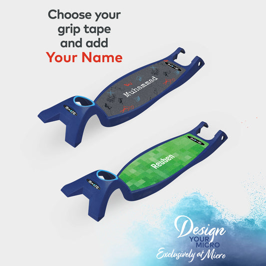 Personalised Foldable Deck Maxi Micro: Navy