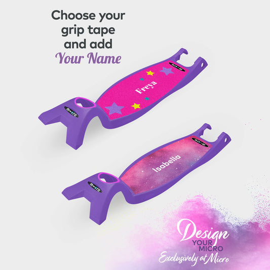 Personalised Foldable Deck for Maxi Micro: Purple
