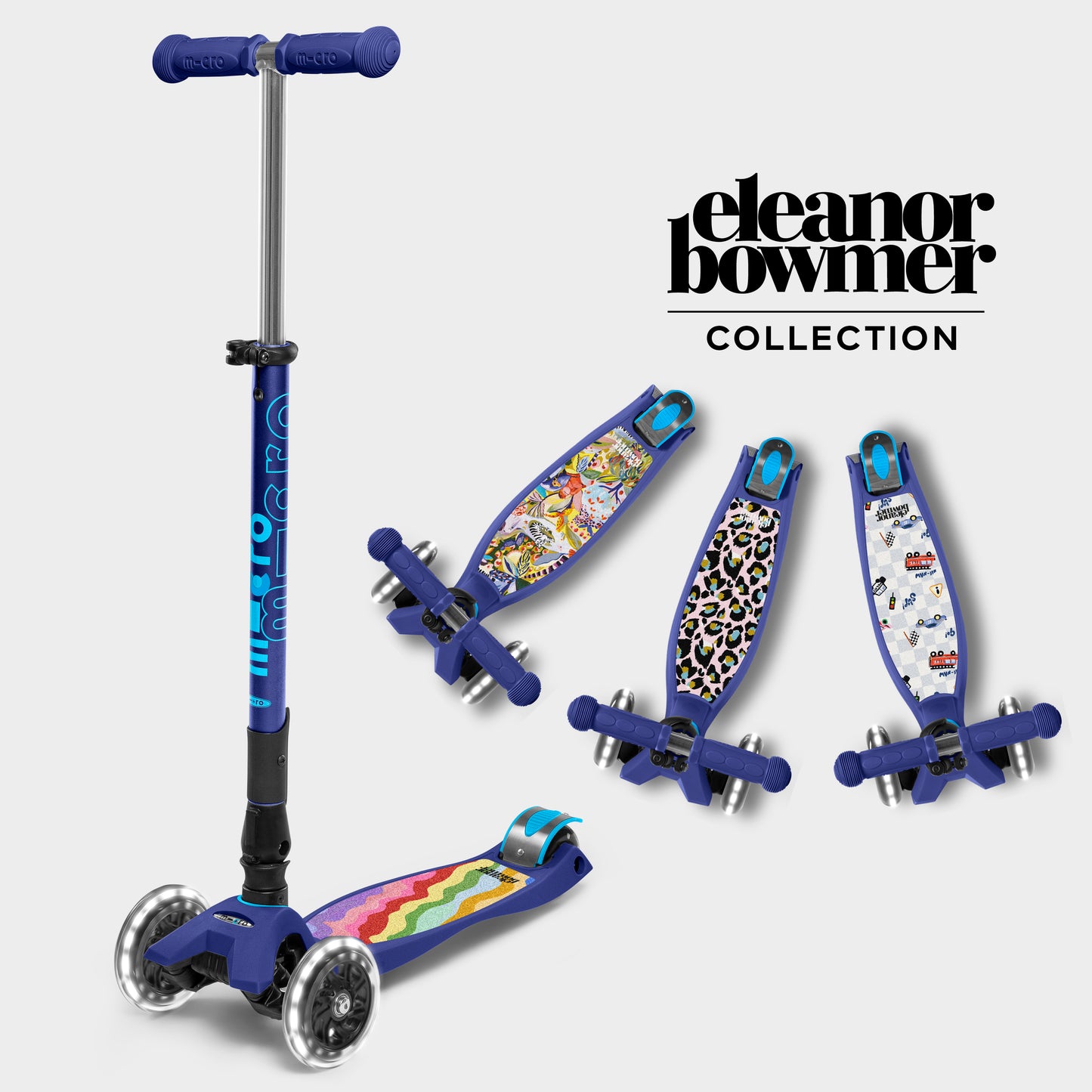 Maxi Micro Foldable LED Eleanor Bowmer Design: Rainbow Wave