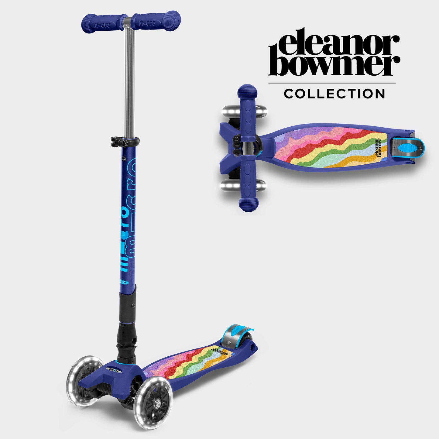 Maxi Micro Foldable LED Eleanor Bowmer Design: Rainbow Wave