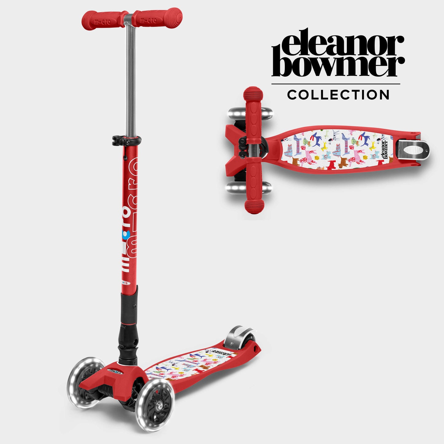 Maxi Micro Foldable LED Eleanor Bowmer Design: Happy Dogs