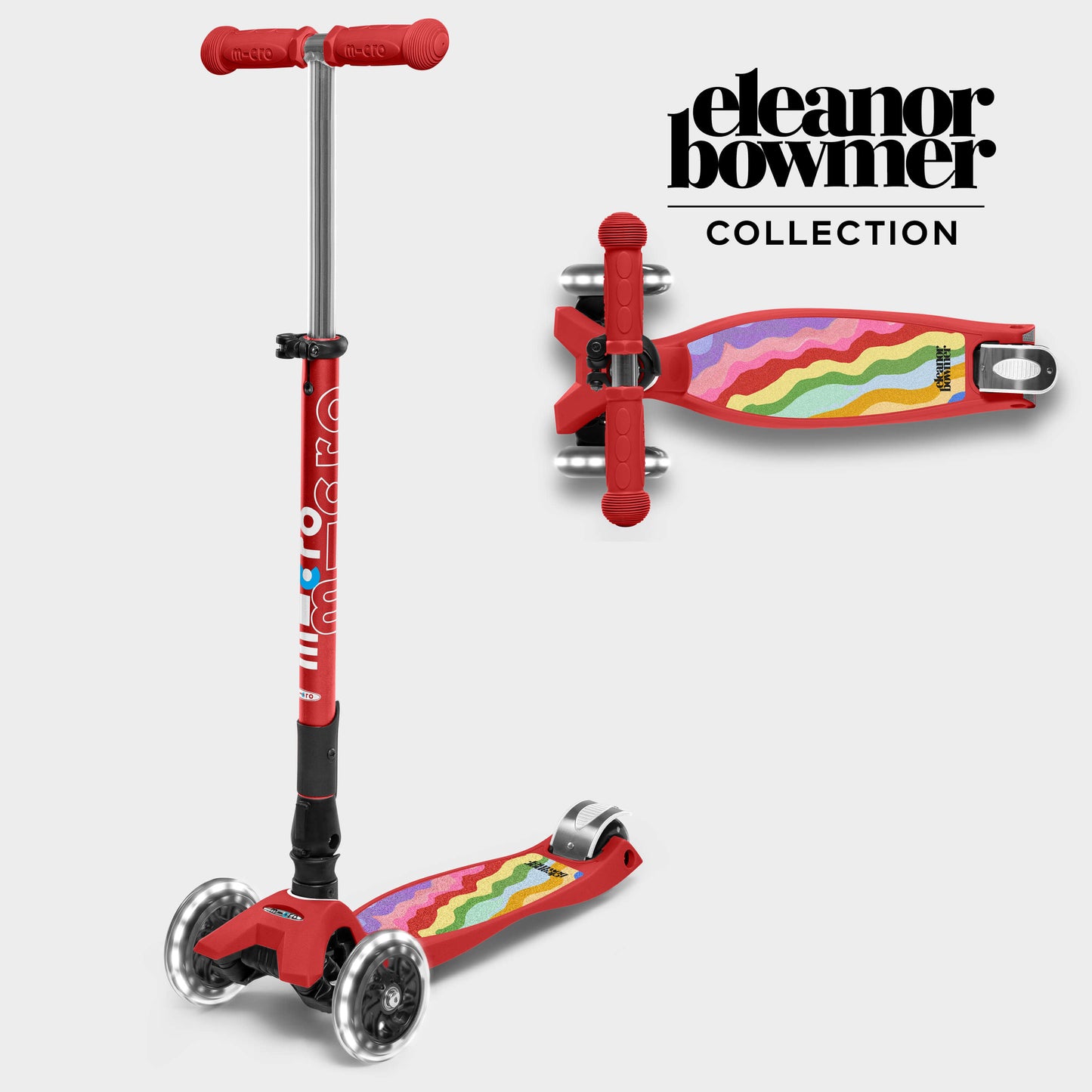 Maxi Micro Foldable LED Eleanor Bowmer Design: Rainbow Wave