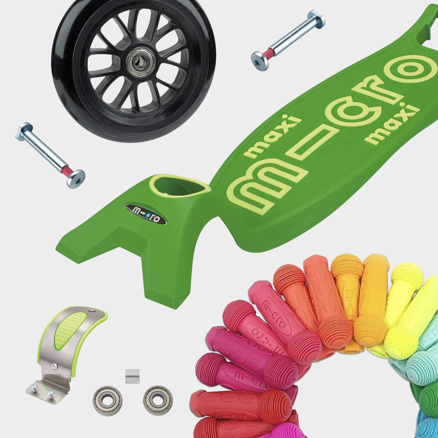 Maxi Micro Foldable LED: Green/Lime