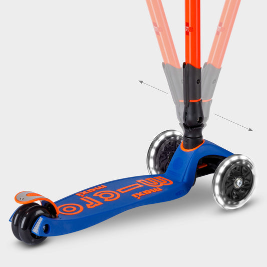 Maxi Micro Foldable LED: Neon Navy/Orange