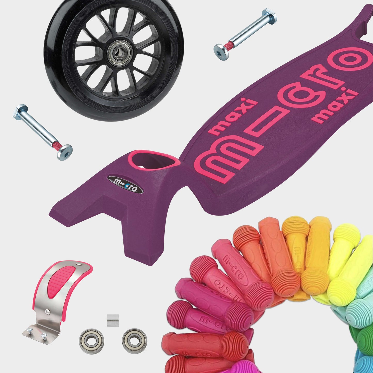 Maxi Micro Foldable LED: Neon Pink/Purple