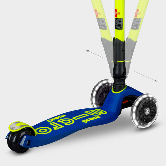 Maxi Micro Foldable LED: Neon Yellow/Navy