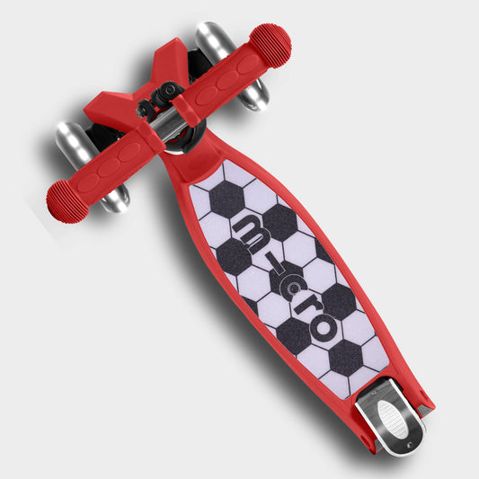 Maxi Micro Foldable LED Limited Edition: Red Football