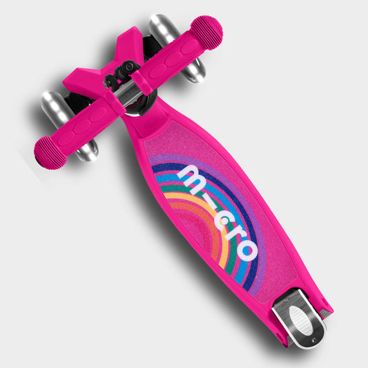 Maxi Micro Foldable LED Limited Edition: Pink Rainbow Print