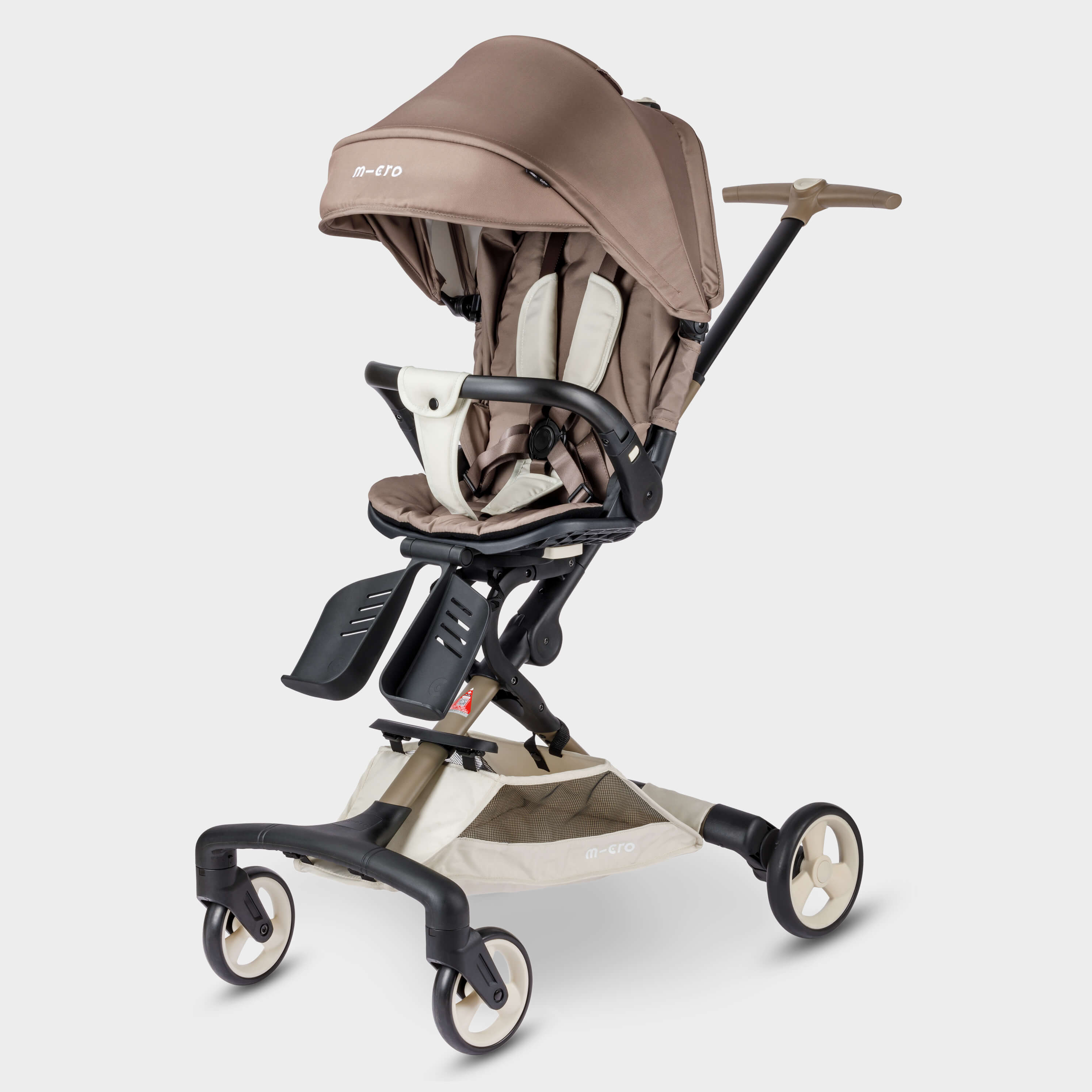 The Micro Lightweight Stroller 360 Latte Micro Scooters