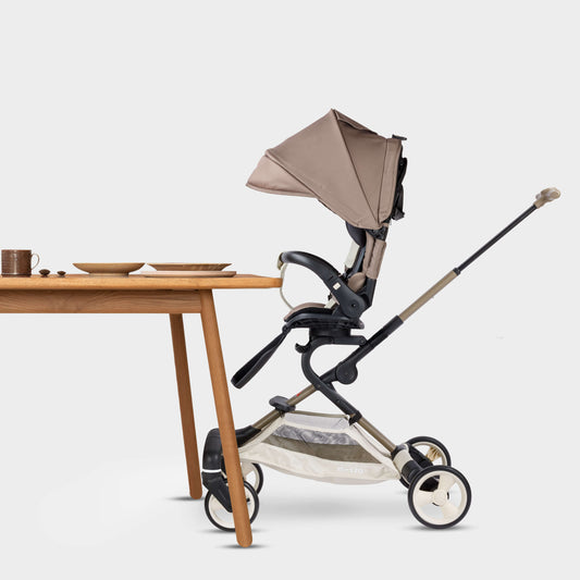 The Micro Lightweight LED Stroller 360: Latte