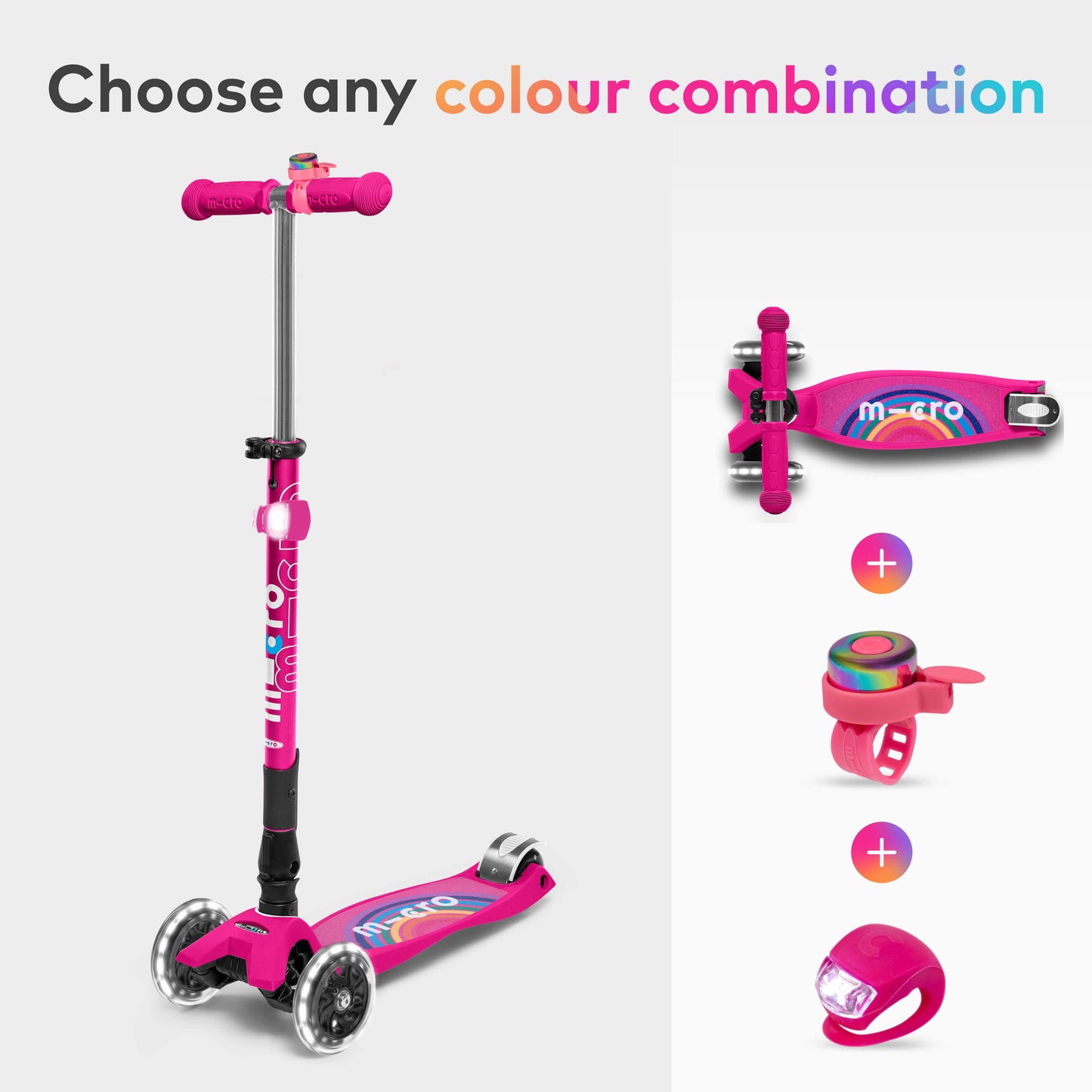 Maxi Micro Foldable Limited Edition, Bell and Light Set