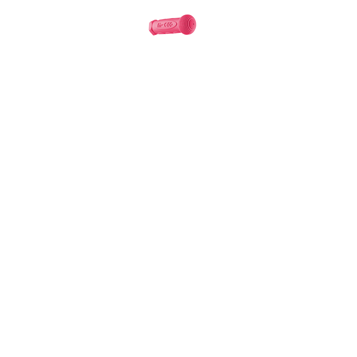 Mini Micro Glitter Handle Grip: Glitter Pink