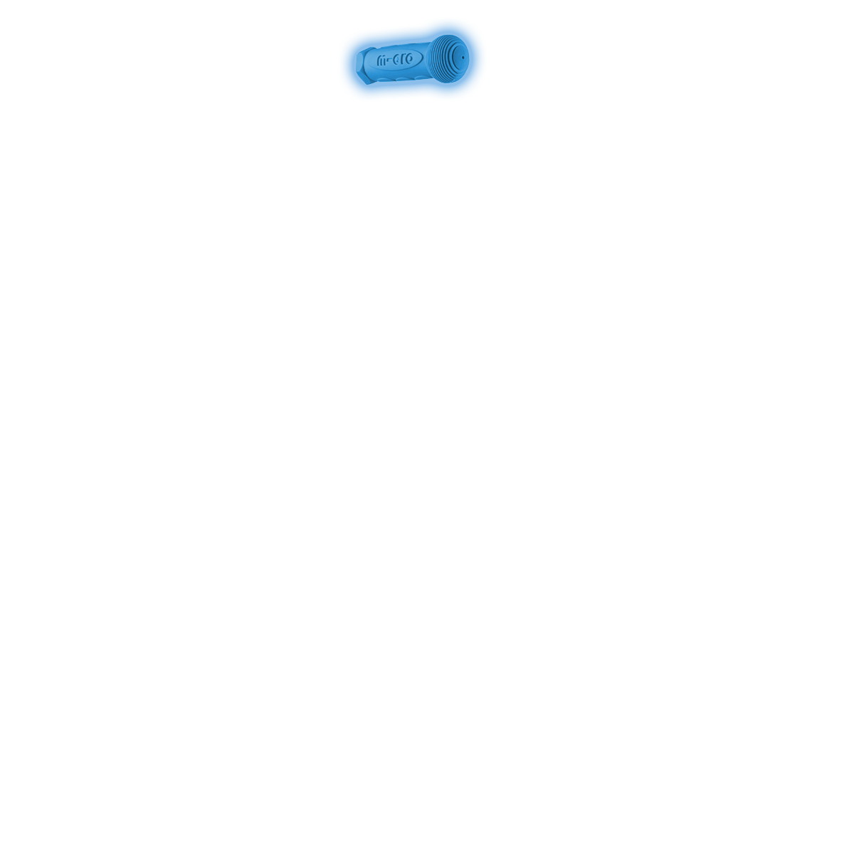 Maxi / Mini Micro Glow Handle Grip (Single): Blue