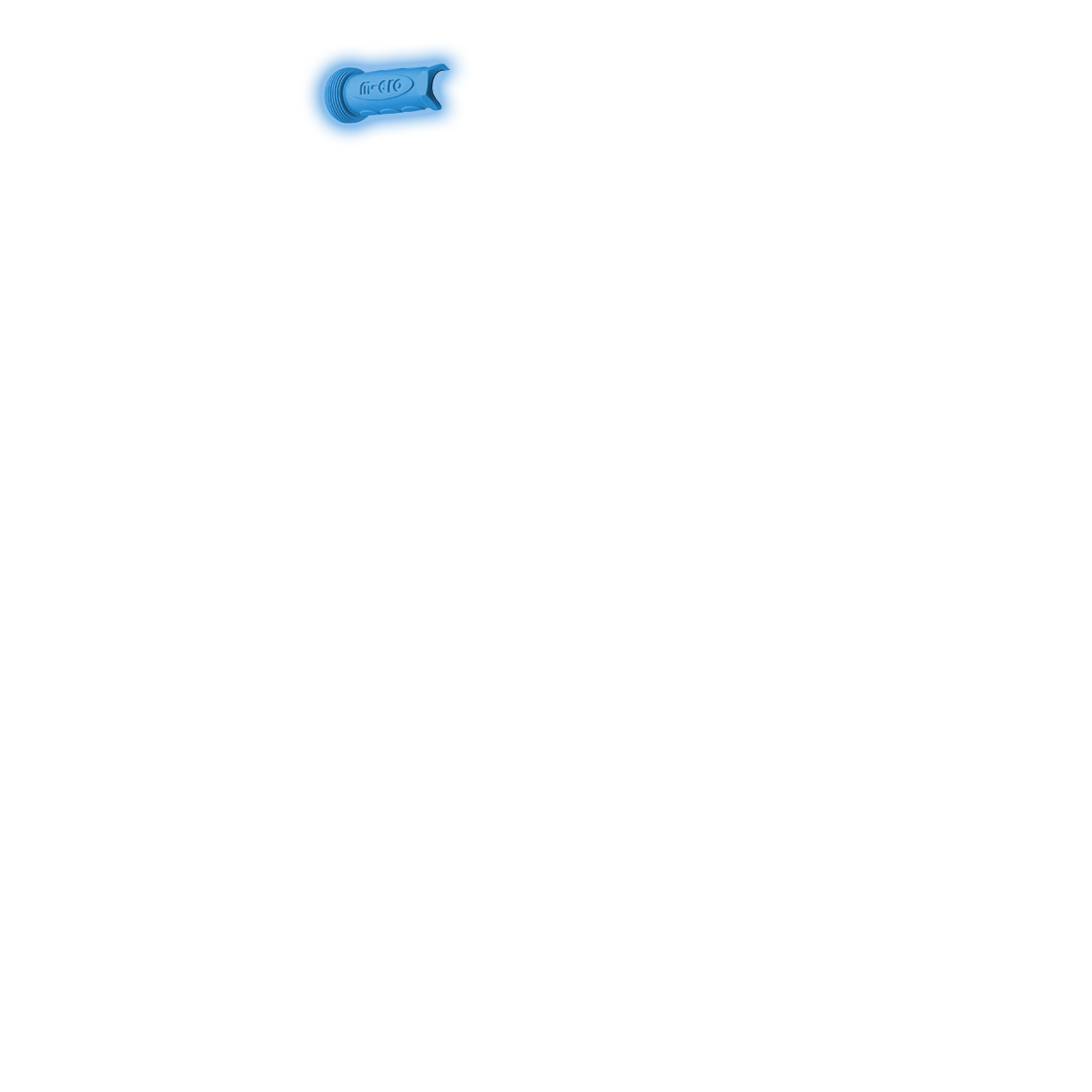 Maxi / Mini Micro Glow Handle Grip (Single): Blue